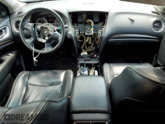 2014 Infiniti QX60 with VIN 5N1AL0MM8EC530162, listed as a Copart auction lot 64477165 with 106,642 mi miles and Salvage title. Bid and sale history available at DreamBid. Image 8.