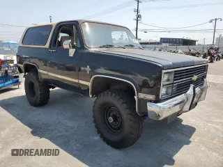1984 Chevrolet Blazer с VIN 1G8EK18L7EF103967, выставлен на аукционе Copart как лот 64859625 с пробегом 53 760 миль миль и Чистый • Clean title. История ставок и продаж доступна на DreamBid. Изображение 4.