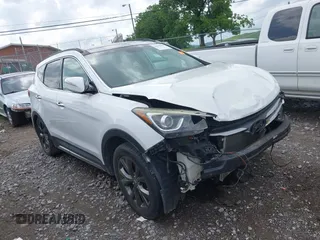 2017 Hyundai Santa Fe Ultimate with VIN 5XYZW4LA1HG424763, listed as a IAAI auction lot 42299695 with 118,123 mi miles and . Bid and sale history available at DreamBid. Image 1.