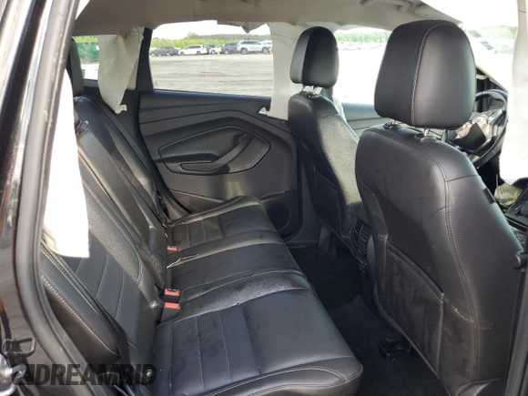 2015 Ford Escape Titanium with VIN 1FMCU0J96FUC59510, listed as a Copart auction lot 57091765 with 120,586 mi miles and Salvage title. Bid and sale history available at DreamBid. Image 10.