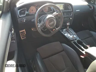 2013 Audi S5 Premium Plus with VIN WAUCGAFR2DA029128, listed as a Copart auction lot 73207084 with 75,281 mi miles and Salvage Title. Bid and sale history available at carsss.com. Image 8.