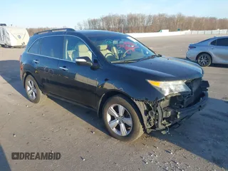 2013 Acura MDX with VIN 2HNYD2H25DH508128, listed as a IAAI auction lot 41822621 with 168,231 mi miles. Bid and sale history available at carsss.com. Image 1.