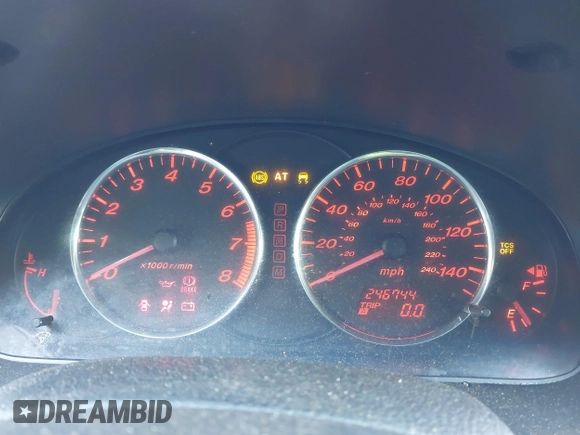 2004 Mazda 6 s with VIN 1YVFP80D145N58837, listed as a IAAI auction lot 42128696 with 246,744 mi miles and . Bid and sale history available at DreamBid. Image 6.