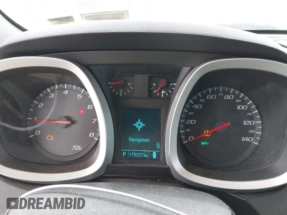 2012 Chevrolet Equinox LT w/1LT with VIN 2GNFLEEK5C6121585, listed as a IAAI auction lot 42094218 with 175,237 mi miles. Bid and sale history available at carsss.com. Image 7.