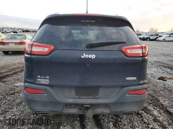 2015 Jeep Cherokee Latitude with VIN 1C4PJMCS8FW682275, listed as a Copart auction lot 85960144 with 139,509 mi miles and Salvage Title. Bid and sale history available at DreamBid. Image 6.