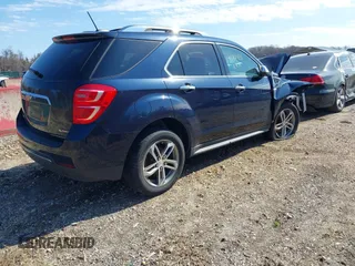 2017 Chevrolet Equinox Premier with VIN 2GNALDEK7H1579749, listed as a IAAI auction lot 41792431 with 96,024 mi miles. Bid and sale history available at carsss.com. Image 4.