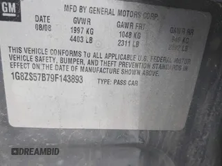 2009 Saturn Aura XE z VIN 1G8ZS57B79F143893, wystawiony jako IAAI lot #42177389 z przebiegiem 163 454 mil mil oraz . Historia ofert i sprzedaży dostępna na DreamBid. Obrazek 9.