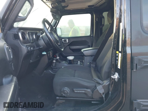 2020 Jeep Wrangler Unlimited Sport S with VIN 1C4HJXDG5LW170579, listed as a IAAI auction lot 41429548 with Not provided miles and . Bid and sale history available at DreamBid. Image 5.