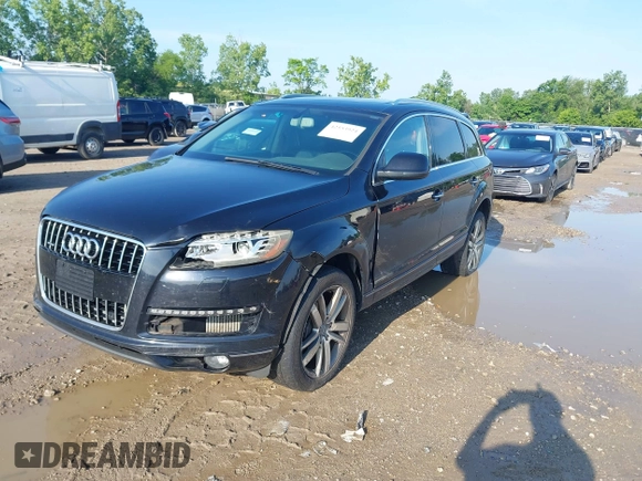 2012 Audi Q7 Premium Plus with VIN WA1LMAFE5CD007270, listed as a IAAI auction lot 42553924 with 187,890 mi miles and . Bid and sale history available at DreamBid. Image 17.