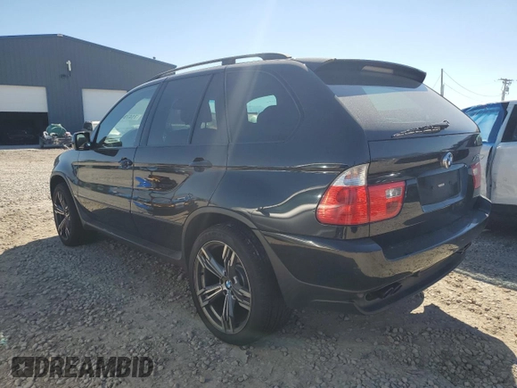 2006 BMW X5 4.4i with VIN 5UXFB53576LV24809, listed as a Copart auction lot 71479414 with 107,792 mi miles and Salvage Title. Bid and sale history available at carsss.com. Image 2.