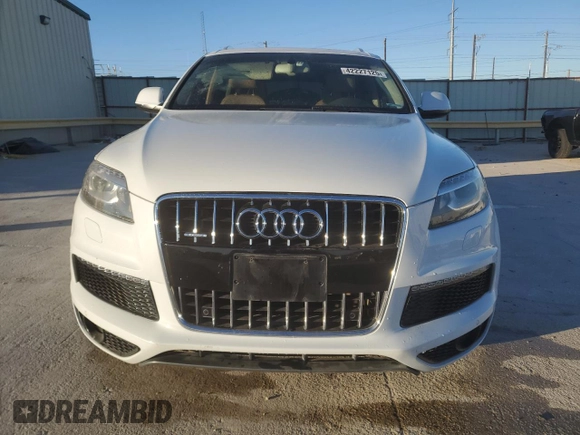2013 Audi Q7 3.0T S line Prestige with VIN WA1DGAFE4DD004292, listed as a Copart auction lot 42227125 with 125,682 mi miles and Clean Title. Bid and sale history available at carsss.com. Image 5.
