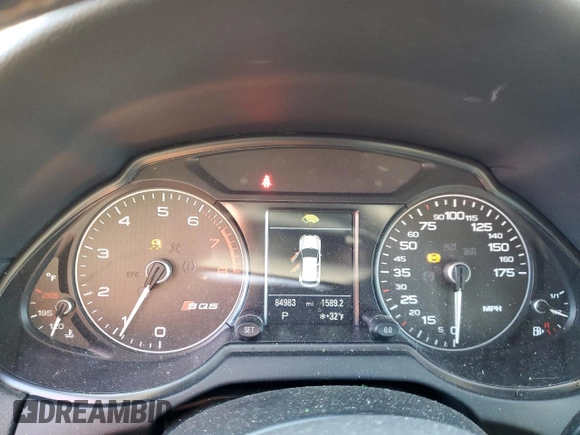 2016 Audi SQ5 3.0T Technik with VIN WA1LCAFPXGA081750, listed as a Copart auction lot 44308075 with 84,983 mi miles and Clean Title. Bid and sale history available at carsss.com. Image 9.