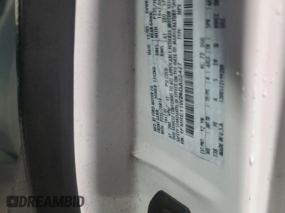 2006 Ford Econoline Passenger XL with VIN 1FMRE11W26DA02427, listed as a Copart auction lot 80461834 with 201,894 mi miles and Salvage Title. Bid and sale history available at DreamBid. Image 15.
