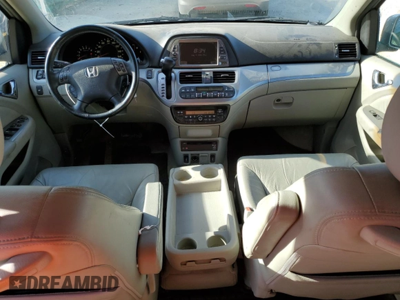 2009 Honda Odyssey EX-L with VIN 5FNRL38749B006271, listed as a Copart auction lot 50619625 with 210,017 mi miles and Salvage Title. Bid and sale history available at carsss.com. Image 8.