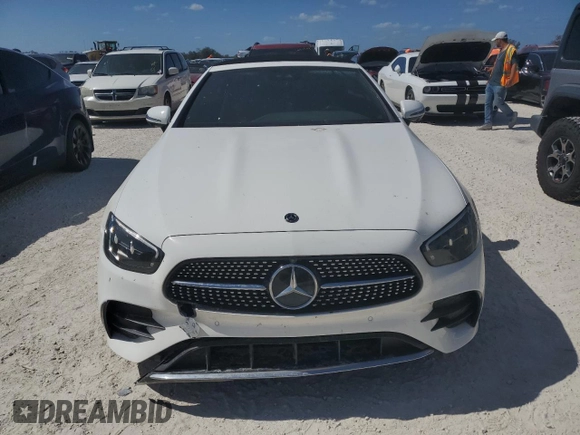 2021 Mercedes-Benz E 450 with VIN W1K1K5JB3MF145957, listed as a Copart auction lot 76880984 with Not provided miles and Non repairable. Bid and sale history available at DreamBid. Image 5.