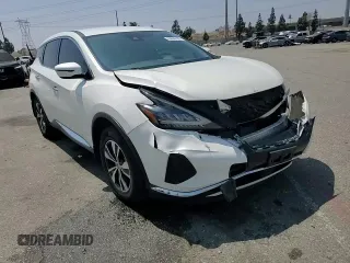 2020 Nissan Murano S with VIN 5N1AZ2AJ8LN151264, listed as a Copart auction lot 55690195 with 58,065 mi miles and Salvage title. Bid and sale history available at DreamBid. Image 14.