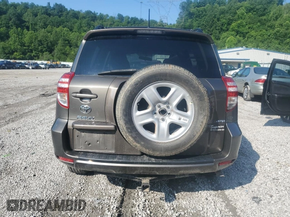 2012 Toyota RAV4 with VIN 2T3BF4DV9CW255167, listed as a Copart auction lot 61199905 with 132,735 mi miles and Salvage title. Bid and sale history available at DreamBid. Image 6.
