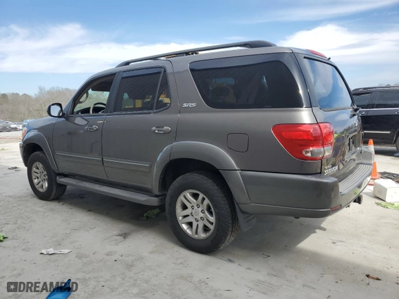 2006 Toyota Sequoia SR5 with VIN 5TDZT34A36S276875, listed as a Copart auction lot 47398655 with 173,352 mi miles and Salvage Title. Bid and sale history available at carsss.com. Image 2.