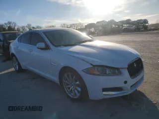 2013 Jaguar XF I4 RWD with VIN SAJWA0ES3DPS71960, listed as a Copart auction lot 46400345 with 0 mi miles and Clean Title. Bid and sale history available at carsss.com. Image 4.