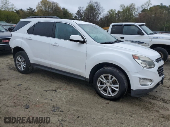 2016 Chevrolet Equinox LT with VIN 2GNFLFEK9G6206280, listed as a Copart auction lot 52895575 with 179,747 mi miles and Salvage Title. Bid and sale history available at carsss.com. Image 4.