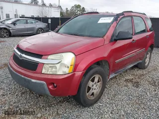 2005 Chevrolet Equinox LS with VIN 2CNDL13F356193284, listed as a IAAI auction lot 41463290 with 206,358 mi miles. Bid and sale history available at carsss.com. Image 2.