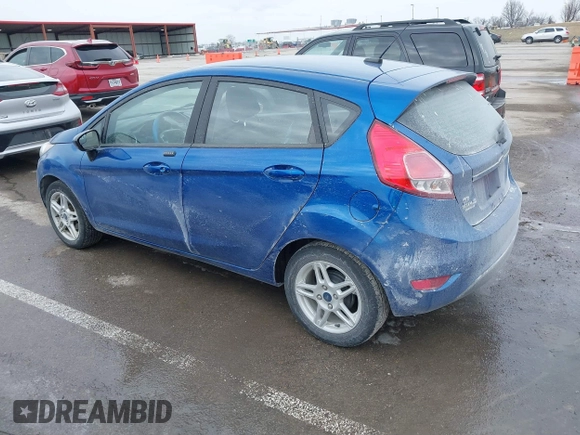 2019 Ford Fiesta SE with VIN 3FADP4EJ2KM121091, listed as a IAAI auction lot 41595764 with 98,669 mi miles. Bid and sale history available at carsss.com. Image 3.