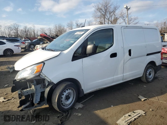 2020 Nissan NV200 Compact Cargo SV with VIN 3N6CM0KN5LK690140, listed as a Copart auction lot 44226955 with 122,266 mi miles and Salvage Title. Bid and sale history available at carsss.com. Image 1.