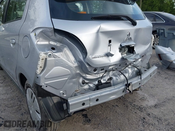 2024 Mitsubishi Mirage ES with VIN ML32AUHJ0RH016520, listed as a IAAI auction lot 42609025 with 16,419 mi miles and . Bid and sale history available at DreamBid. Image 21.