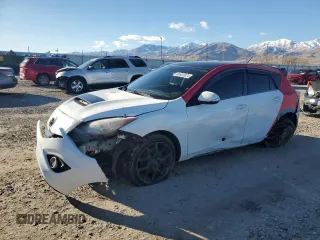 2012 Mazda 3 Mazdaspeed3 Touring with VIN JM1BL1L48C1613602, listed as a Copart auction lot 86922024 with 96,884 mi miles and Salvage Title. Bid and sale history available at DreamBid. Image 1.
