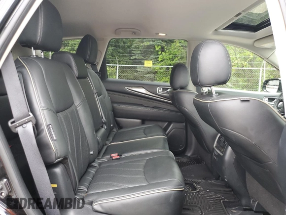 2019 Infiniti QX60 Luxe with VIN 5N1DL0MM9KC517056, listed as a Copart auction lot 62558455 with 69,808 mi miles and Clean title. Bid and sale history available at DreamBid. Image 11.