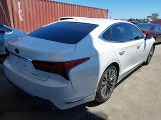 2021 Lexus LS 500 with VIN JTHD51FF6M5015310, listed as a IAAI auction lot 42630073 with 34,307 mi miles and . Bid and sale history available at DreamBid. Image 4.