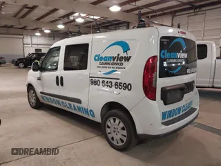 2017 Ram ProMaster City Cargo Van Tradesman SLT with VIN ZFBERFBB7H6E07275, listed as a IAAI auction lot 41607879 with 108,618 mi miles. Bid and sale history available at carsss.com. Image 3.