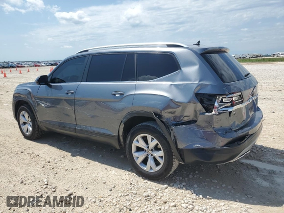 2019 Volkswagen Atlas SE with VIN 1V2WR2CAXKC568577, listed as a Copart auction lot 56372845 with 72,493 mi miles and Salvage title. Bid and sale history available at DreamBid. Image 2.