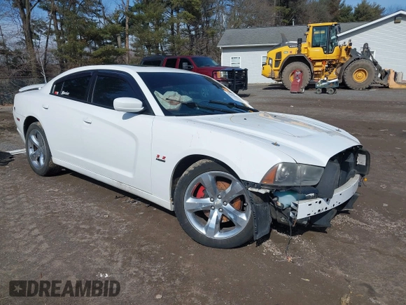 2012 Dodge Charger RT with VIN 2C3CDXCT1CH244745, listed as a IAAI auction lot 41694403 with 190,906 mi miles and . Bid and sale history available at carsss.com. Image 1.