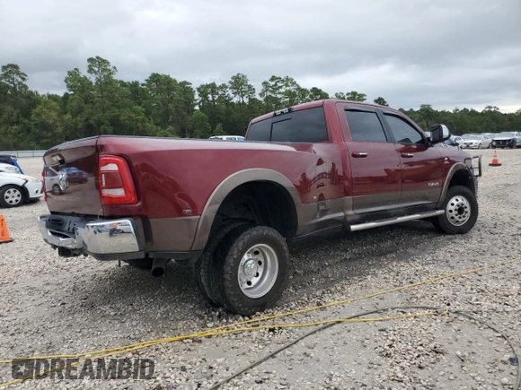 2019 Ram 3500 Laramie with VIN 3C63RRJL7KG622617, listed as a Copart auction lot 62726694 with 135,163 mi miles and Clean Title. Bid and sale history available at carsss.com. Image 3.