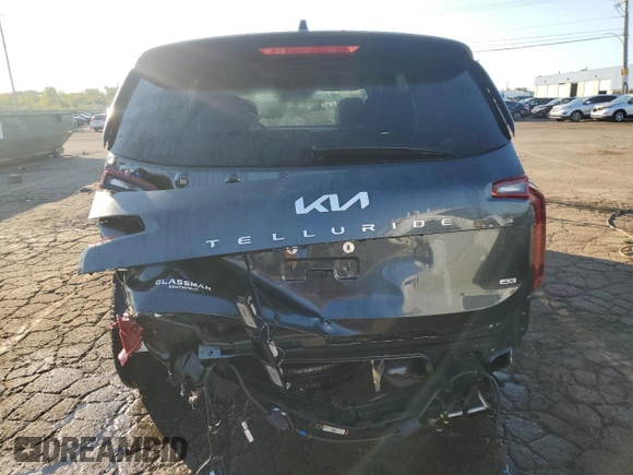 2024 Kia Telluride S with VIN 5XYP6DGC4RG455493, listed as a Copart auction lot 70184074 with 4,067 mi miles and Salvage title. Bid and sale history available at DreamBid. Image 6.