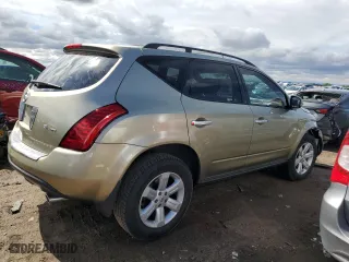 2007 Nissan Murano S with VIN JN8AZ08W47W660458, listed as a Copart auction lot 72420424 with 63,868 mi miles and Salvage Title. Bid and sale history available at carsss.com. Image 3.