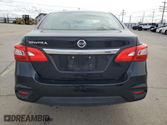 2017 Nissan Sentra S with VIN 3N1AB7AP7HY226074, listed as a Copart auction lot 52206765 with 79,687 mi miles and Salvage Title. Bid and sale history available at DreamBid. Image 6.