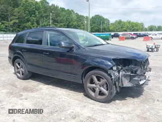 2015 Audi Q7 Premium Plus with VIN WA1LMAFE8FD010524, listed as a IAAI auction lot 42537264 with 181,016 mi miles and . Bid and sale history available at DreamBid. Image 1.