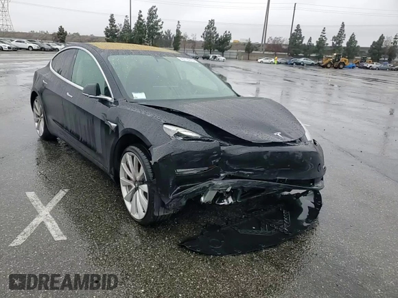 2018 Tesla Model 3 Long Range Battery with VIN 5YJ3E1EB2JF186075, listed as a Copart auction lot 45174215 with Not Provided miles and Salvage Title. Bid and sale history available at DreamBid. Image 11.