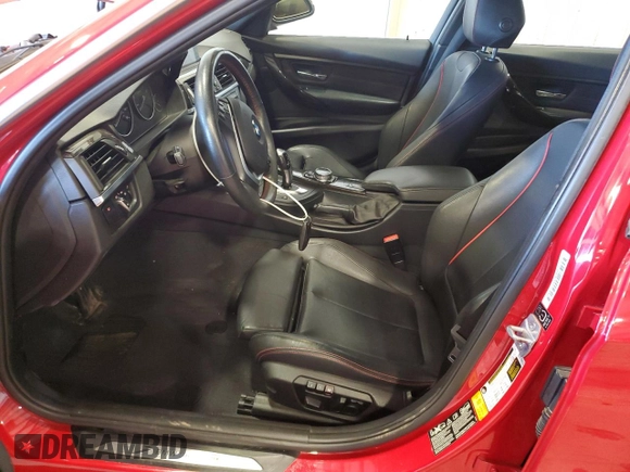 2015 BMW 3 Series 328i xDrive with VIN WBA3B5G54FNS12446, listed as a Copart auction lot 52580375 with 111,237 mi miles and Salvage Title. Bid and sale history available at carsss.com. Image 7.