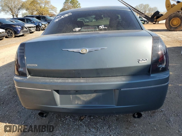 2006 Chrysler 300 Touring with VIN 2C3KA53G46H257991, listed as a Copart auction lot 50201585 with 198,693 mi miles and Salvage Title. Bid and sale history available at carsss.com. Image 6.