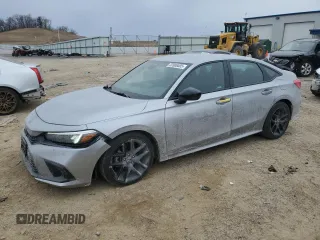 2024 Honda Civic Sport z VIN 2HGFE2F53RH533254, wystawiony jako Copart lot #52008585 z przebiegiem 17 674 mil mil oraz Szkoda całkowita • Salvage title. Historia ofert i sprzedaży dostępna na DreamBid. Obrazek 1.