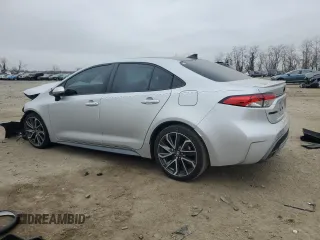 2021 Toyota Corolla SE with VIN 5YFP4MCE8MP073677, listed as a Copart auction lot 48696285 with Not Provided miles and Salvage Title. Bid and sale history available at carsss.com. Image 2.