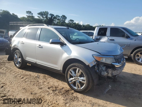 2011 Ford Edge Limited with VIN 2FMDK3KC6BBB02162, listed as a Copart auction lot 61258175 with 120,515 mi miles and Salvage title. Bid and sale history available at DreamBid. Image 4.