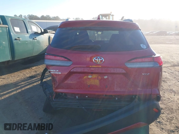 2023 Toyota Corolla Cross XLE with VIN 7MUEAAAG3PV061988, listed as a IAAI auction lot 41340709 with 20,955 mi miles and . Bid and sale history available at DreamBid. Image 16.