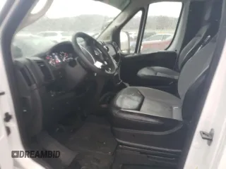 2024 Ram ProMaster Cargo Tradesman with VIN 3C6LRVDG6RE114782, listed as a Copart auction lot 43402665 with 9,610 mi miles and Salvage Title. Bid and sale history available at DreamBid. Image 7.