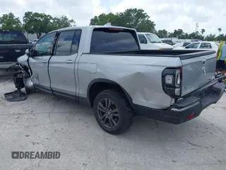 2020 Honda Ridgeline Sport with VIN 5FPYK3F19LB024180, listed as a IAAI auction lot 42399195 with 42,129 mi miles and . Bid and sale history available at DreamBid. Image 3.