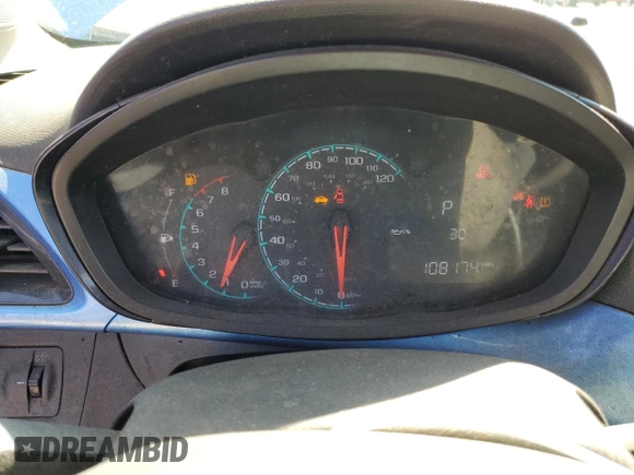 2016 Chevrolet Spark LT with VIN KL8CD6SA3GC551552, listed as a Copart auction lot 49571675 with 108,174 mi miles and Salvage Title. Bid and sale history available at DreamBid. Image 9.