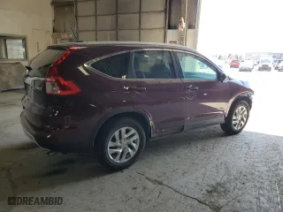 2016 Honda CR-V EX-L with VIN 5J6RM4H75GL042929, listed as a Copart auction lot 50541555 with 53,710 mi miles and Salvage Title. Bid and sale history available at carsss.com. Image 3.
